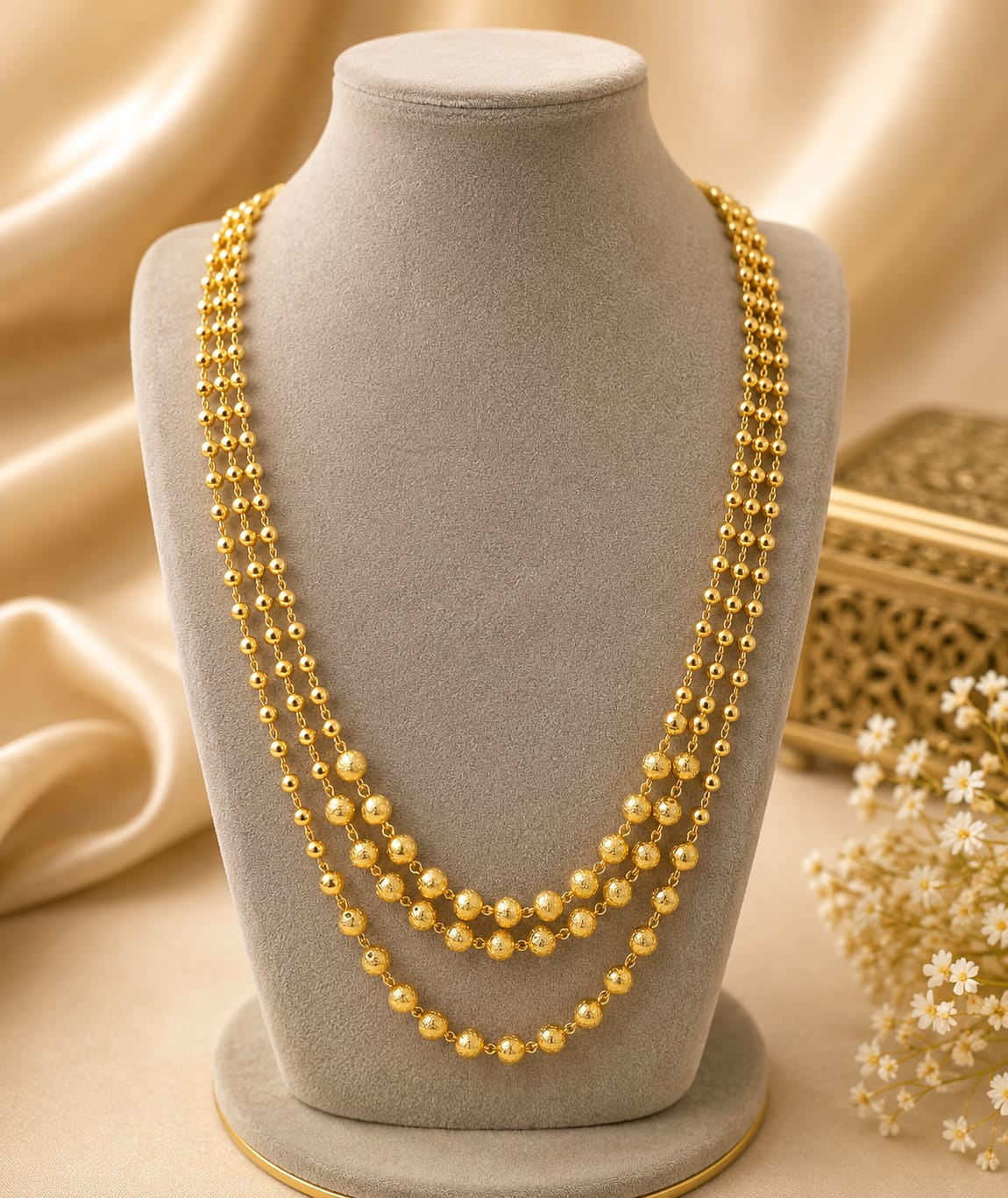 Elegant 3 Layer Mala