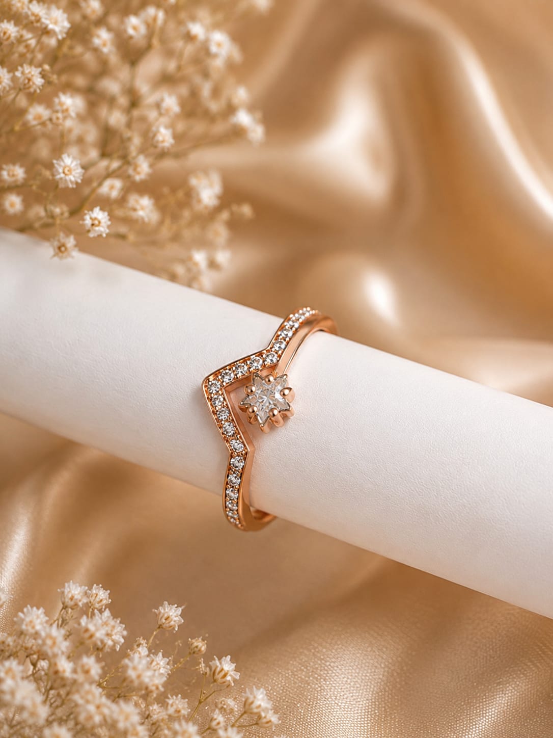 Ruby Star Ring